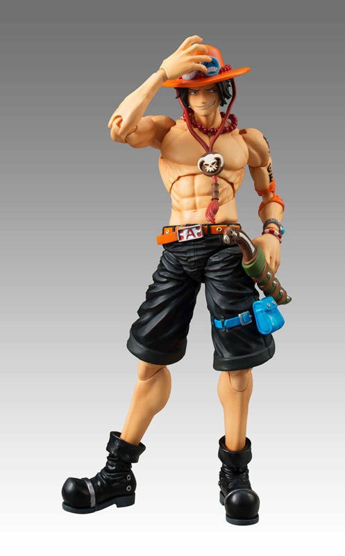 Anime One Piece Action Figure Zoro Luffy Ace Modelo Articulado Estátua Colecionável