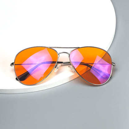 Óculos de Luz Azul SHINU Lentes Vermelhas Óculos Masculinos Melhor Sono Óculos de Lentes Laranja para Jogos Visão Noturna Lentes Amarelas 3 Tamanhos