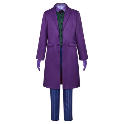 Men Clown Cosplay Costume Clown full set Coat Shirt Vest wig Tie Suit Outfits for Male Halloween Costumes