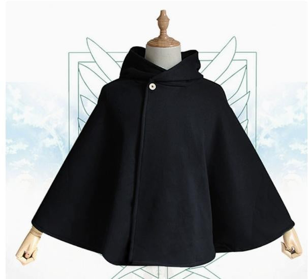 Anime Attack Cloak Shingeki No Kyojin Scouting Legion Cosplay Costume Cos Green Cape Mens Clothes Cosplay Costume Women