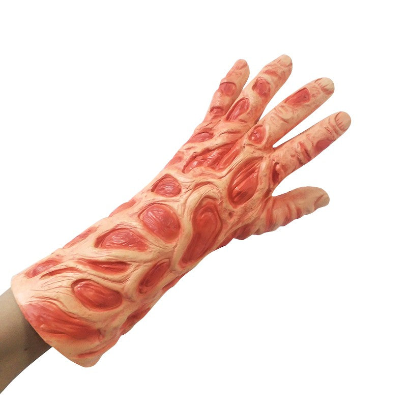 Freddy Krueger cosplay adult unisex headgear gloves Halloween cosplay props in horror movies