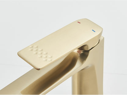 Black Bathroom Faucet Deck Mounted Bathroom Sink Mixer Tap Single Lever Basin Sink Mixer Faucets Chrome/White/Grey/Brushed Gold