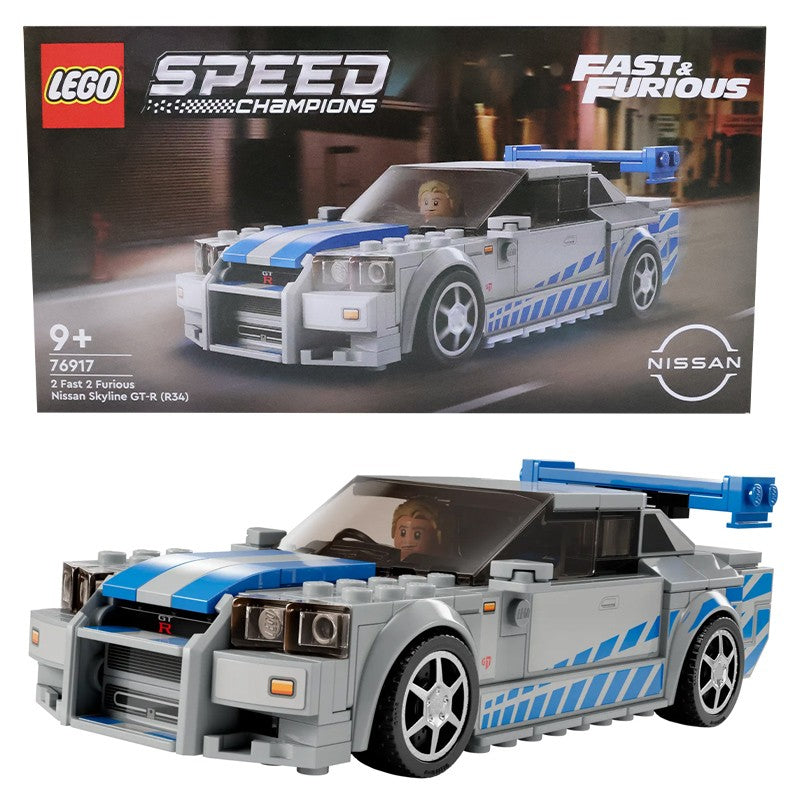 LEGO 76917 Speed Champions Nissan Skyline GT-R (R34) de +Velozes +Furiosos