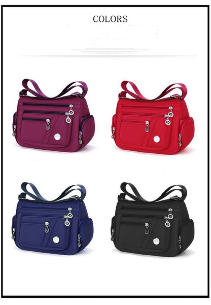 Women Nylon Waterproof Bag Messenger Bags For Lady Crossbody Large Capacity Travel Shoulder Bag Casual Handbags High Quality