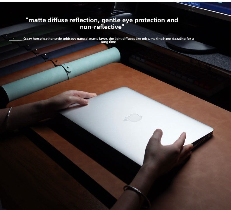 Desk Pad Waterproof PU Mouse Pad Large Mousepad Laptop Non-slip Desk Mat Keyboard Mats Mouse mat mouse wrist guard three pieces