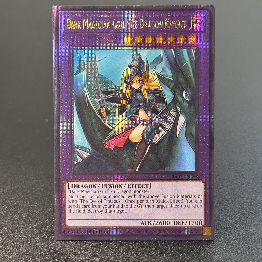 YU-GI-OH! Cartas TCG de Proxy Holográfico-QCScR para Jogo Coleção de Brinquedo Primite Lordly Lode Heart of the Blue-Eyes Imsety, Glory of Horus
