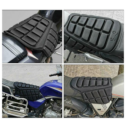 Almofada de assento de motocicleta de gel de conforto de ar 3D universal Almofada de sela de motocicleta Almofada de envoltório completo Acessórios para motocicletas