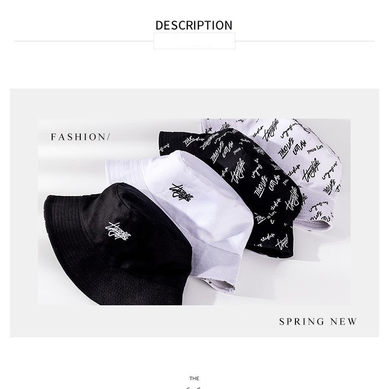 Bucket Hats For Men Women Korean Style Print Cap Panama Hat Sandbeach Sunhat Fishing Hat Fisherman Cap for Hip Hop Bob Gorro