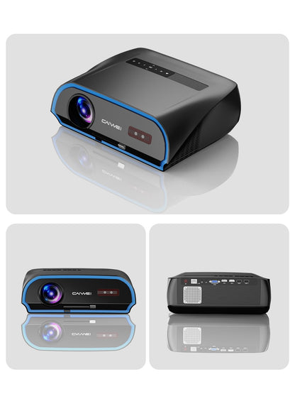 CAIWEI A10R 3500ANSI 1920 * 1080P Full HD 4K Projector Smart Android Auto Focus Outdoor Home Cinema Projectors for Movies Video