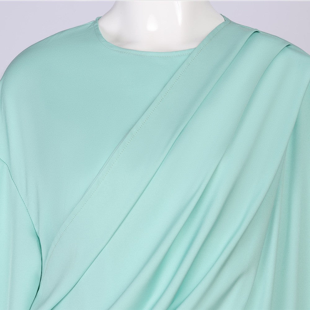 Statue of Liberty Cosplay Adult Lady Liberty Costume Green Women Patriotic Collection Halloween Party Fancy Dress Headwear suit