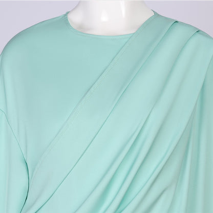 Statue of Liberty Cosplay Adult Lady Liberty Costume Green Women Patriotic Collection Halloween Party Fancy Dress Headwear suit
