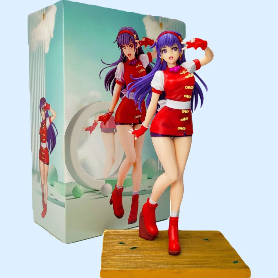18cm The King of Fighters '98 SNK Anime Figura Kyo Kusanagi Iori Yagami Action Figures Arcade Jogo Periférico PVC Modelo Brinquedo Presente
