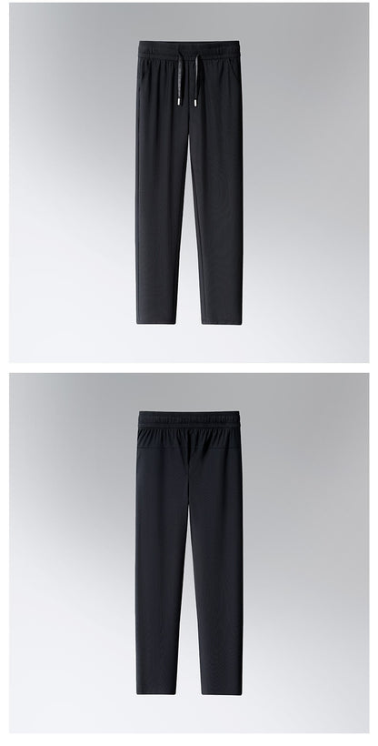 Calça Esportiva 4GG Nova Solta Reta Unissex Calça de Corrida Jogger Calça de Moletom Esportiva Casual Calça de Fitness Academia Respirável