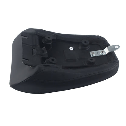 Assento Traseiro Para Passageiro de Motocicleta Couro Preto Para Harley Fat Boy FLFBS 114 FLFB 107 2018 2019 2020 2021 2022 2023