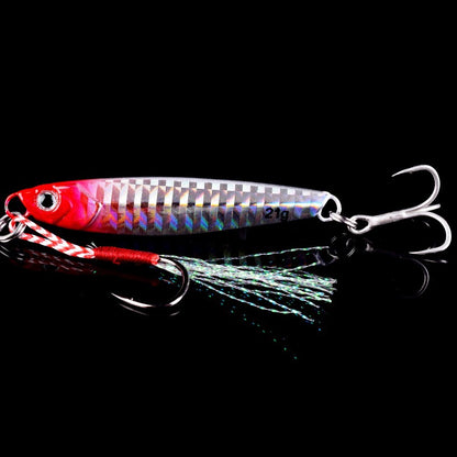 3/5/8 unidades de iscas de pesca de metal Jig Set 7g 10g 14g 21g 28g 40g Iscas de Jigging de arremesso em costa marítima Colher isca artificial de água salgada