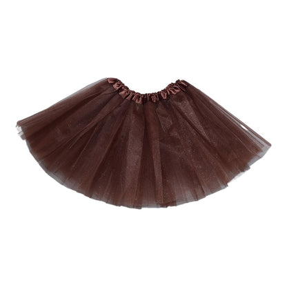Tutu Skirt Women Girls 80s Vintage Ballet Dance Skirt Layered Short Mini Skirt Vintage Petticoat Layered Mesh Ballet Underskirt