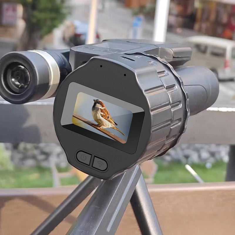 Câmera de Oculares WiFi Eletrônica 1920X1080 Tela de Alta Definição de 1.5'' Gravador Portátil para Telescópios com Conexão APP
