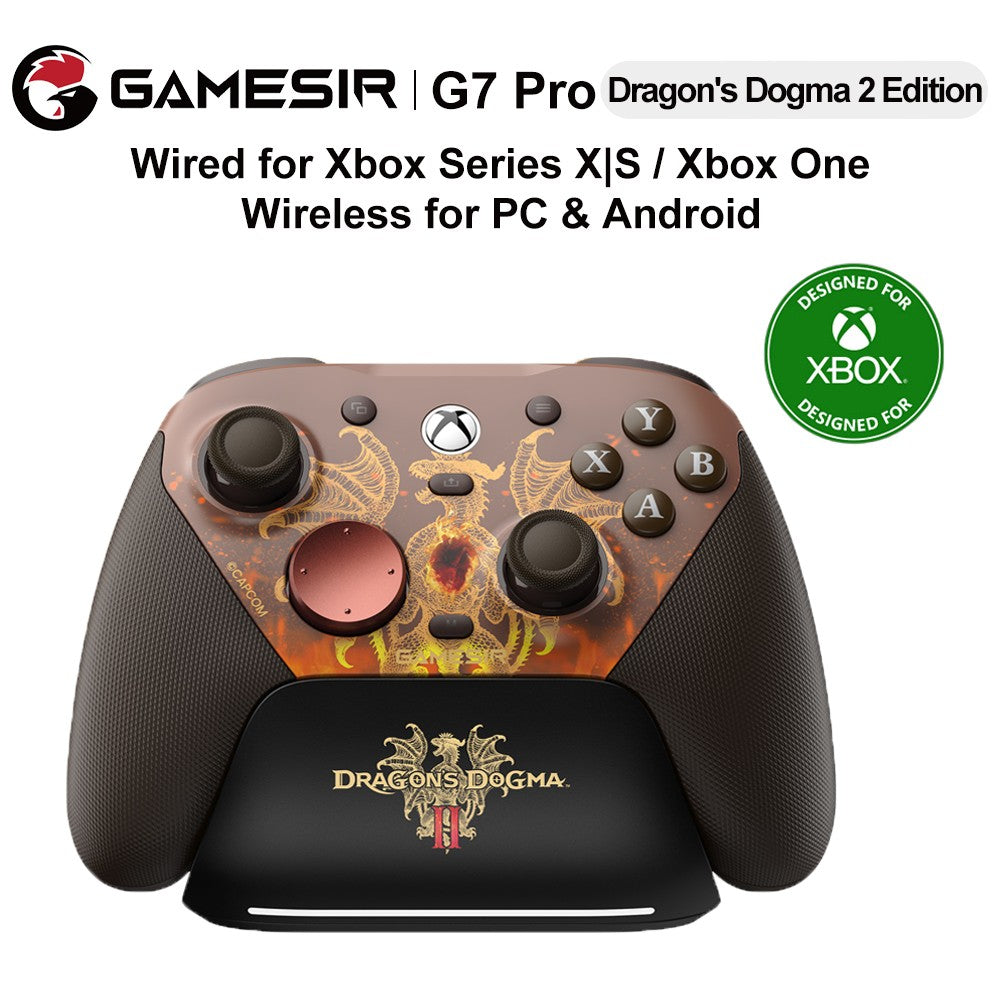 GameSir G7 Pro Xbox Licensed Game Controller, Wired Controller for Xbox, Wireless Gamepad for PC Android Mobile