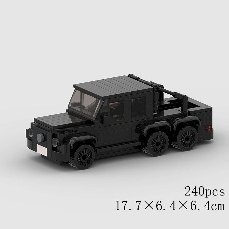 MOC Speed Sports Super Carro de Corrida Blocos de Montar DIY Tijolos Cidade Rally Técnico Grande Veículo de Corrida Presente de Natal Brinquedo