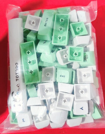 Teclado Silakka54 Dividido com Fio Hot Swap Suporte QMK/VIAL Teclado Ergonômico RP2040zero Acessórios Personalizados para PC Gamer