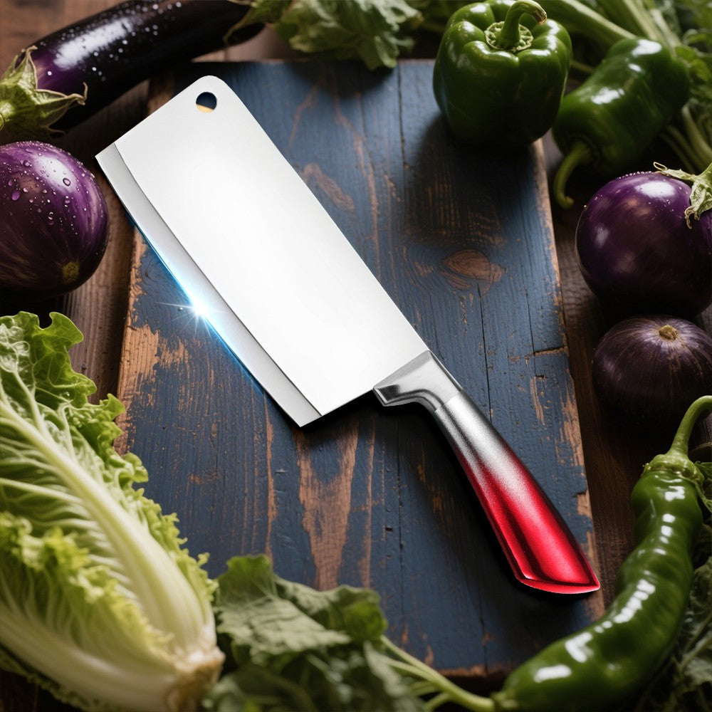 MDHAND 9 Peças Conjunto de Blocos de Facas de Aço Inoxidável com Afiador Cortar Fatiar Frutas Carne Cutelo Faca Utilitária Facas Acessórios