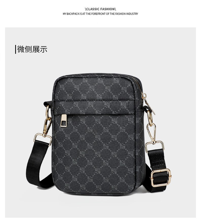 Luxury Designer Men Small Shoulder Bag PU Leather Messenger Crossbody Phone Bag For Men Vintage Style Men Handbag Bag Bolsa Sac