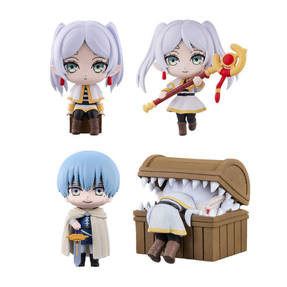 4-8 peças Frieren: Beyond Journey's End Anime Figura Bonecos de Ação Frieren Noodle Stopper Figura Coleção Modelo Brinquedos