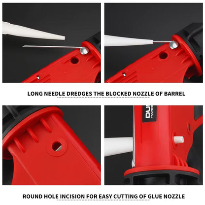 Nova Pistola de Calafetagem Manual Multifuncional Estilo Novo Pistolas de Cola de Vidro Ferramentas de Acabamento de Pintura Selos de Cola para Portas e Janelas