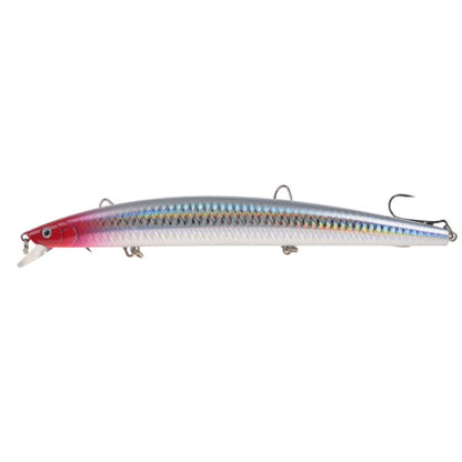 1pcs 18cm 24g Minnow Fishing Lure Laser Hard Artificial Bait Plastic Big Fake Fish Lures Sea Fishing Bait Crankbait Wobblers
