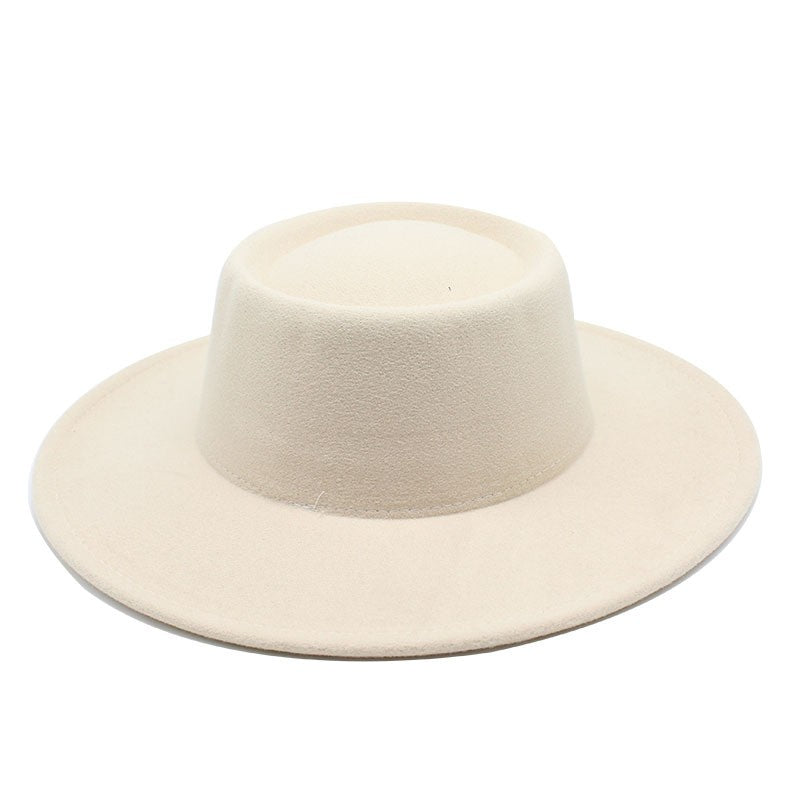 Chapéus Fedora Masculino Feminino Aba Larga 8.5CM Lã Feltro Chapéus Jazz Estilo Britânico 2023 Chapéu Panamá Formal Social