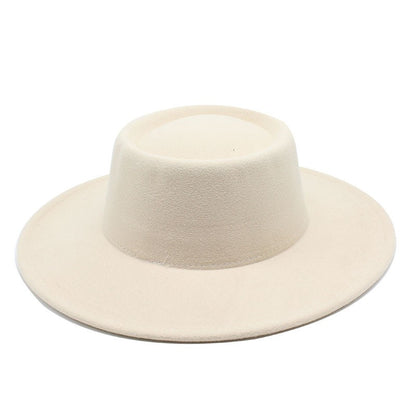 Chapéus Fedora Masculino Feminino Aba Larga 8.5CM Lã Feltro Chapéus Jazz Estilo Britânico 2023 Chapéu Panamá Formal Social