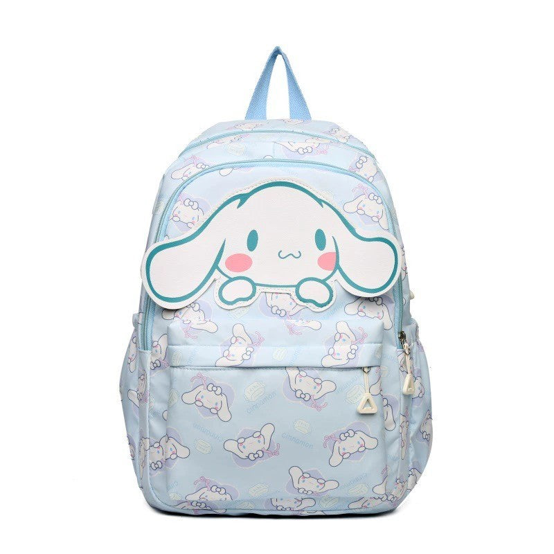 Mochilas infantis de desenho animado de grande capacidade, mochila escolar fofa para meninos e meninas, bolsa de ombro de alta qualidade.