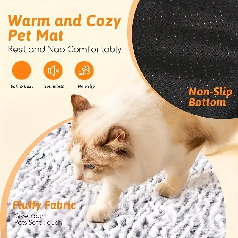 Tapete Térmico de Inverno para Animais de Estimação, Almofada Super Quente para Cães e Gatos, Tapete Lavável e Antiderrapante, Adequado para Cães e Gatos de Pequeno a Grande Porte