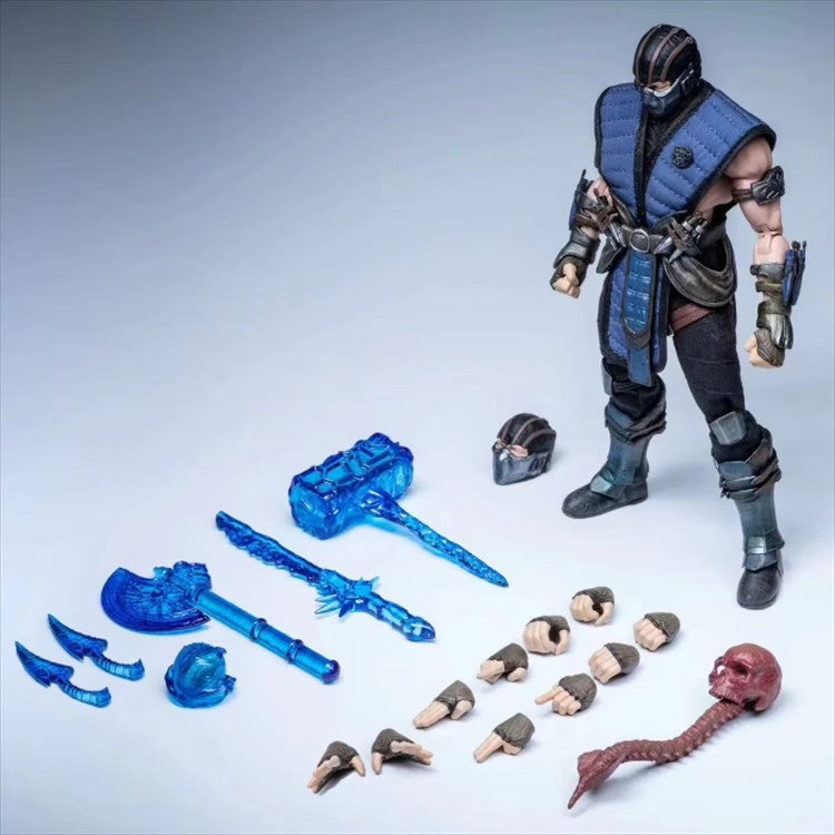 New Arrival Selling Noob Saibot 1/12 Model Toy Collection Jm Toy Mortal Kombat Movie Bi-Han Sub-Zero Action Figure Birthday Gift