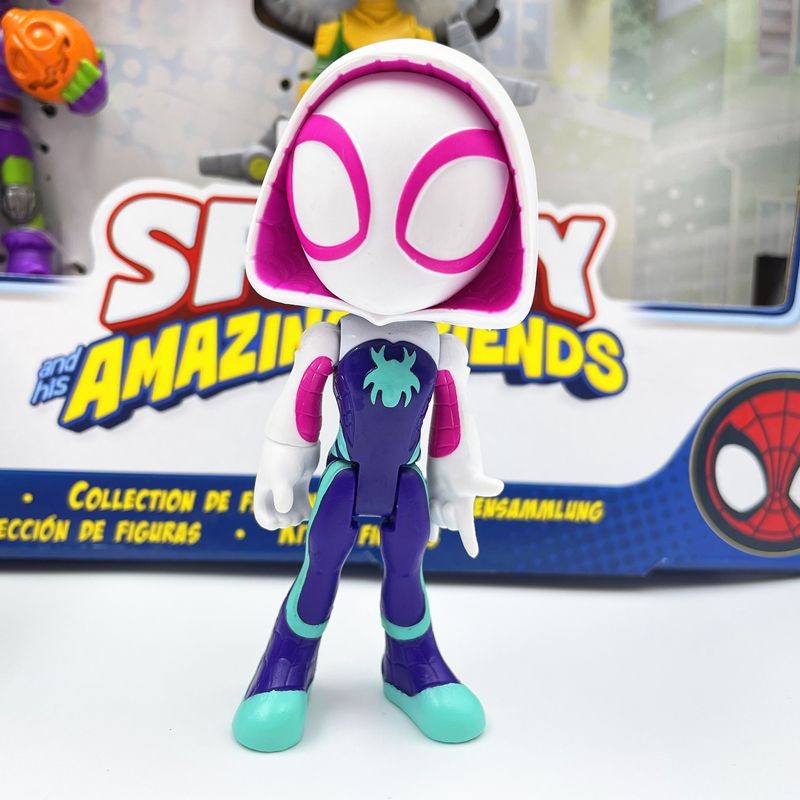 Marvel Homem-Aranha Legends Muitos Estilos Spidey E Seus Amigos Incríveis Boneco de Ação Figura Estatueta Para Presente Infantil
