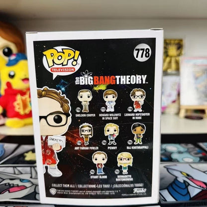 Funko Pop Genuine American Tv Series The Big Bang Theory Leonard Leakey Hofstadter Vinyl Dolls Limited Edition Collect Gift