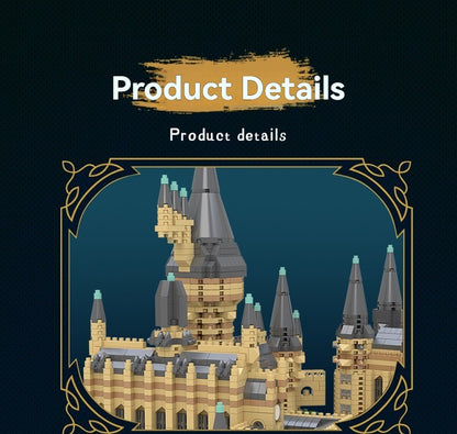 Magic Castle Arquitetura Medieval Conjunto de Construção Criativo Blocos de Montar Técnicos Kit MOC Presente Adultos Crianças Feriado