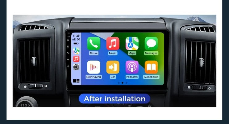 Android 15 para Fiat Ducato Peugeot Boxer Citroen Jumper 2006-2022 2K QLED Rádio Multimídia Estéreo Automotivo GPS CarPlay
