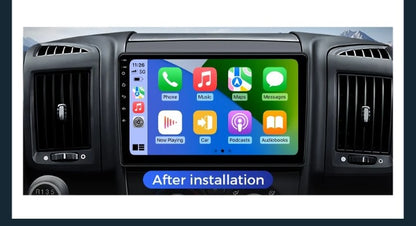 Android 15 para Fiat Ducato Peugeot Boxer Citroen Jumper 2006-2022 2K QLED Rádio Multimídia Estéreo Automotivo GPS CarPlay