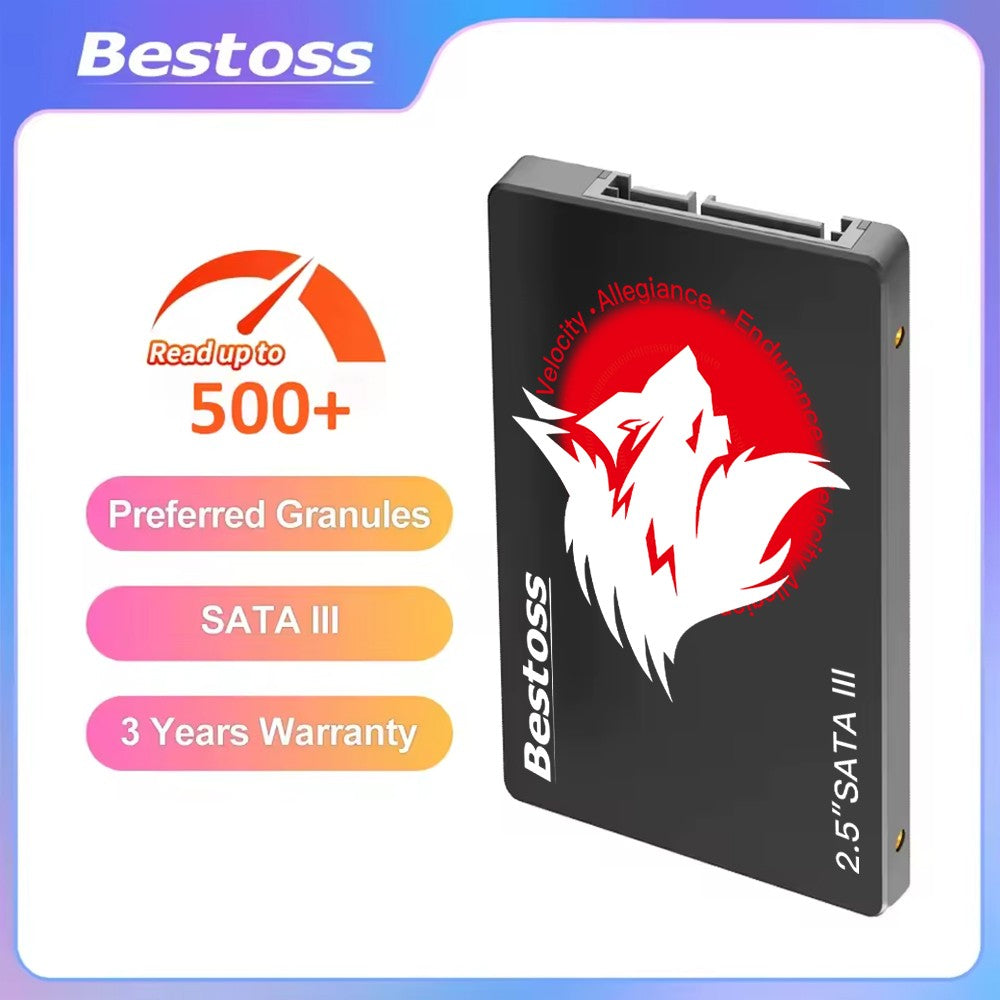 SSD HD 2.5 SATA3 Unidade de Estado Sólido 120GB 240GB 1TB 512GB 128GB 256G 2TB 4TB Interno para Notebook PC Bestoss