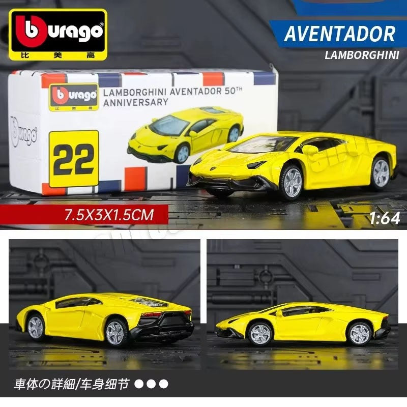 Burago 1:64 Ferrari Series SF90 488P Roma F430 F12 Liga de Carro Modelo Brinquedos Infantis Coleção de Presentes de Férias Modelo de Carro Atacado