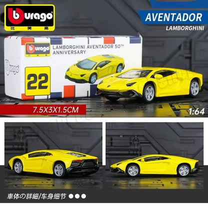 Burago 1:64 Ferrari Series SF90 488P Roma F430 F12 Liga de Carro Modelo Brinquedos Infantis Coleção de Presentes de Férias Modelo de Carro Atacado
