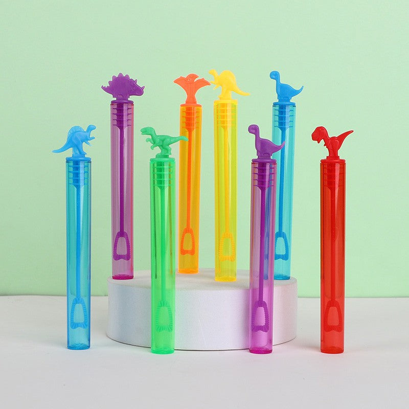 10/20/30Pcs Dinosaur Bubble Tube Empty Soap Bubble Bottle Toys for Kids Birthday Party Favors Wedding Guest Gifts Baby Shower