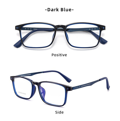 CLLOIO High Quality UltraLight Flexible Titanium Reading Glasses Anti Blue Light Myopia Glasses Prescription Progressive Eyewear
