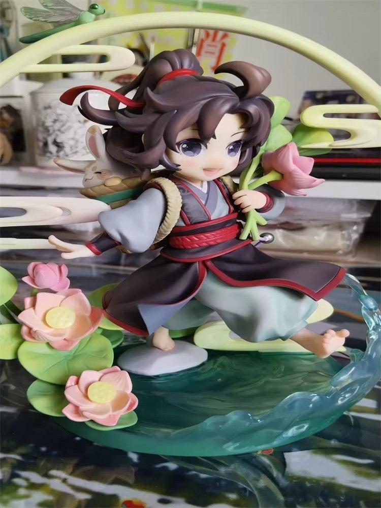 Mo Dao Zu Shi Yunge Yayun Wei Wuxian Lan Wangji Figures Genuine Anime Peripheral Collectible Model Desktop Decoration Doll Gift