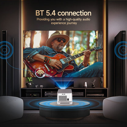 Magcubic 900ANSI Projetor Android 14 Foco Automático Suporte 8K Nativo 1080P Com Wifi6 BT5.4 16G Allwinner H726 Portátil HY350Max