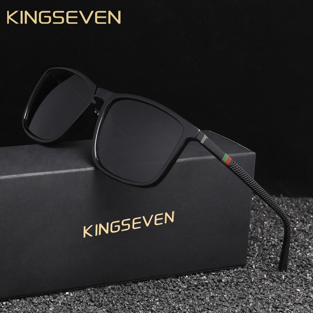 KINGSEVEN Brand Polarized Sunglasses For Men UV400 Protect Eyes Glasses For Holiday Light Weight Fishing Driving Glasses