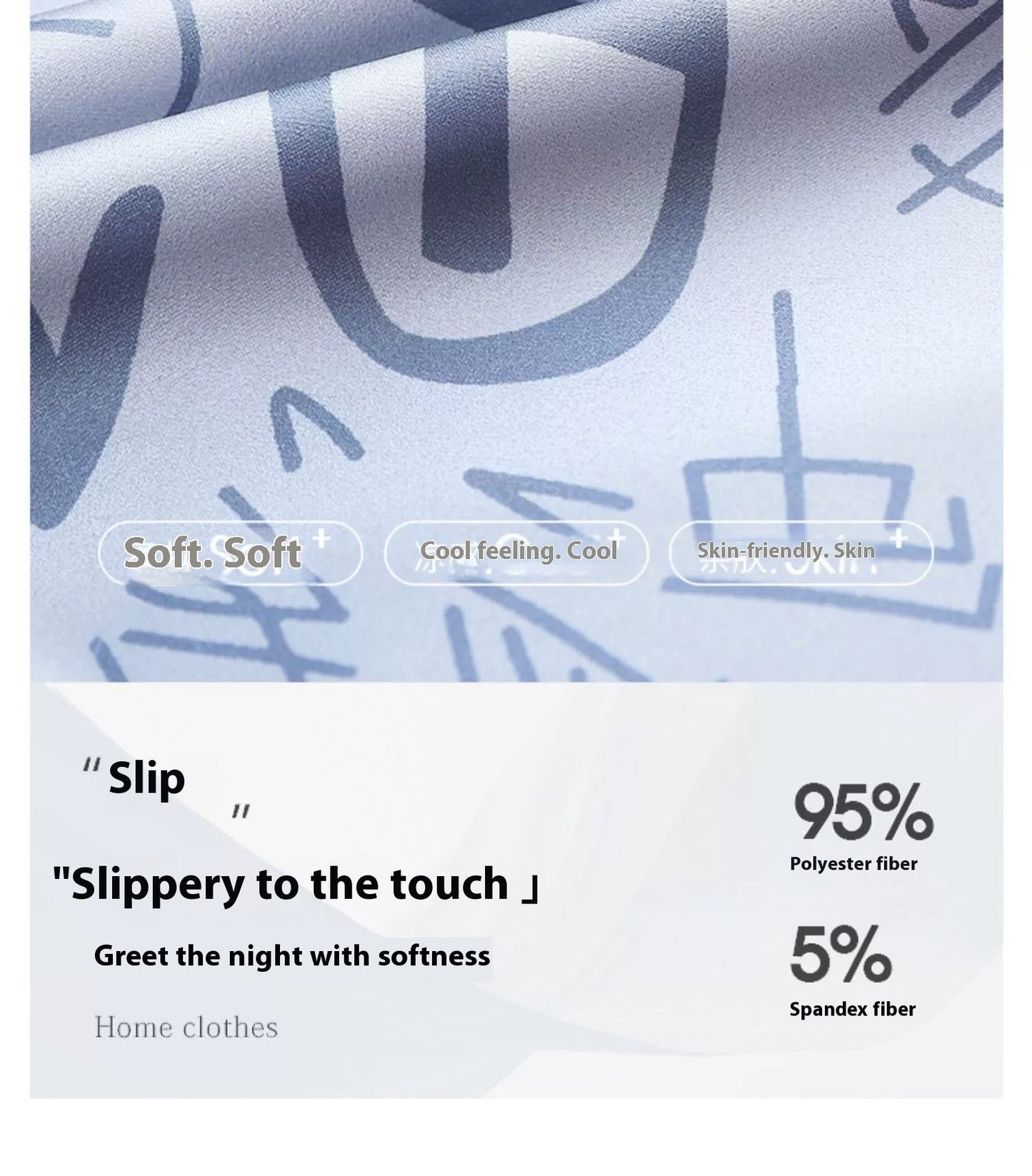 Large Size Men‘s Pajamas Set Ice Silk Cartoon Bear Short-Sleeved Student Two-Piece Button Tops and Pants Youth Student Sleepwear