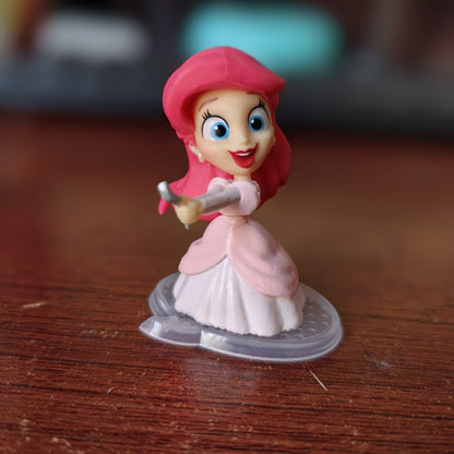 1 UNIDADE Escolha Bonecos de Princesa príncipe bonecas Elsa Anna Sereia Cinderela Fada das Flores Bonecos de Ação Coleção Modelo de PVC