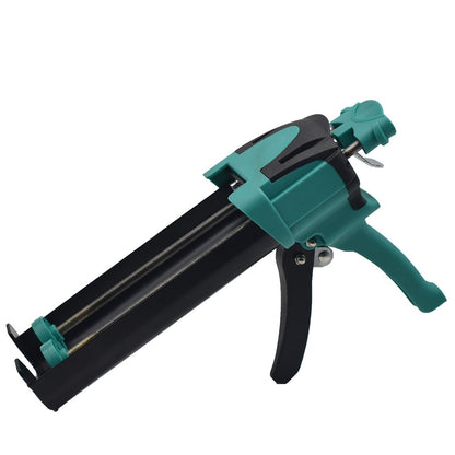 Pistola de Cola de Vedação de Plástico, Tubo Duplo, Cola sem Unhas Auxiliar, Pistola de Cola que Economiza Esforço, Ferramenta de Construção de Vedação